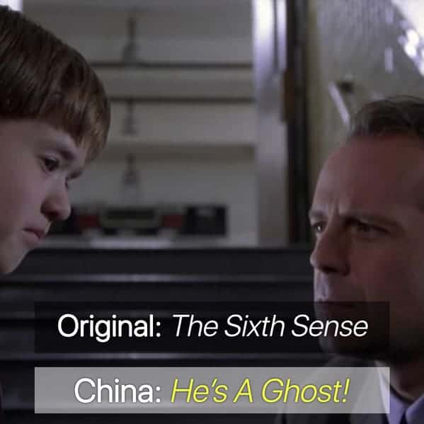 Alternate titles for famous movies, films in foreign countries, renamed movies, funny movie titles used in other countries, cinema, lol, wtf, weird movie titles, lost in translation