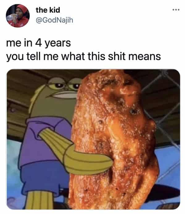 Funny me in four years tweets, jokes, camera roll challenge, social media games, funny pics, hilariously weird memes, people playing game on twitter make accidental memes, meme about self in 4 years, lol
