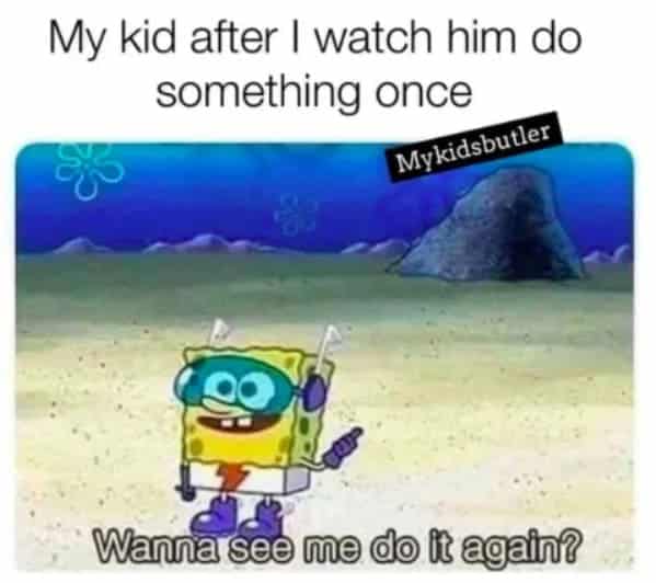 raising boys is easier, funny parenting memes, kids, jokes