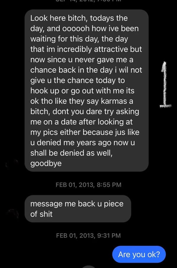 R Niceguys, nice guys reddit, men being rude to women, bad man texts, texting on dating apps, nice dudes being awful, women replying to rude jerks, friend zone, trashy 