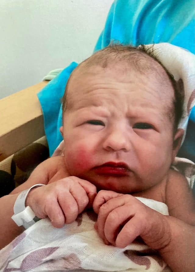 old man baby