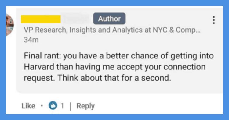 Linkedin cringey posts