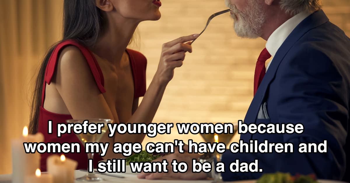 men dating younger women