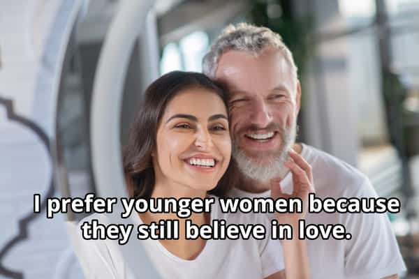 men dating younger women