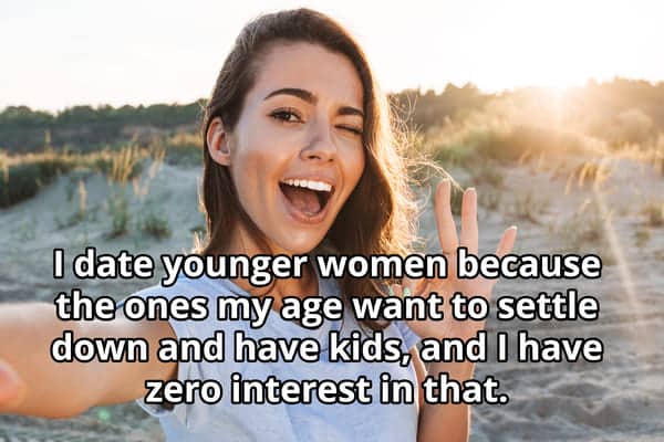 men dating younger women