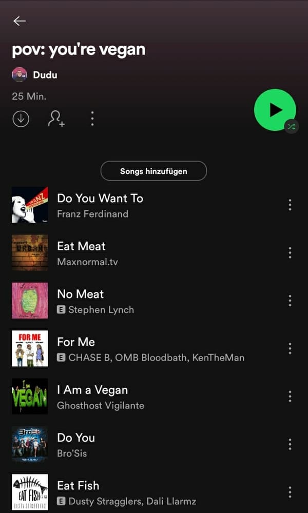 weird spotify playlists