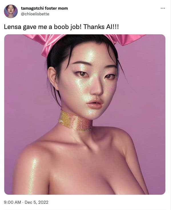 AI art selfies