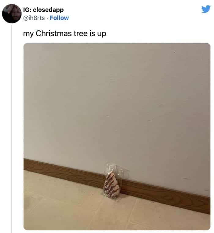 christmas tweets - small tree