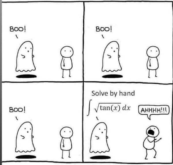 math meme - ghost
