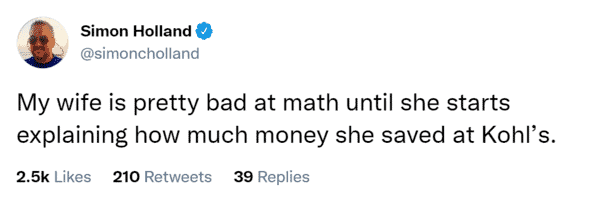 math meme - how much money saved