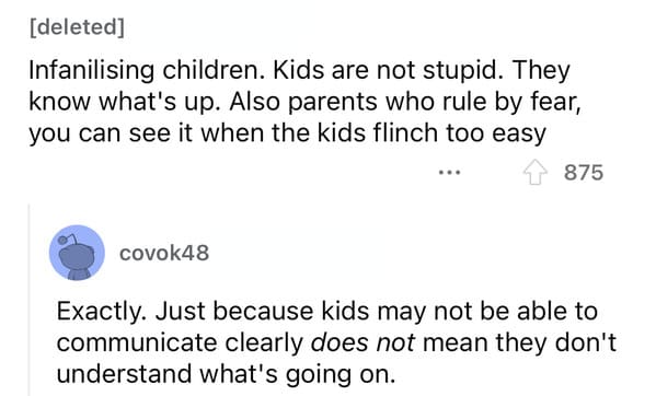 signs of bad parenting reddit