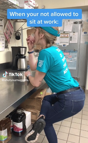 tropical smoothie no sitting rule